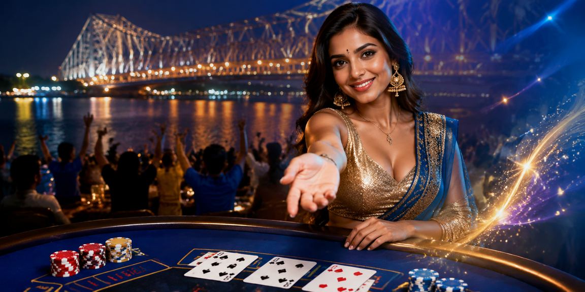 Players enjoying Live Casino games in Kolkata